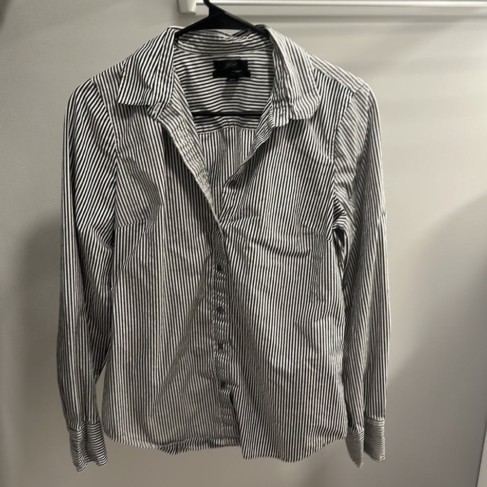 J. Crew 10T Slim-fit Stretch Cotton Poplin Shirt